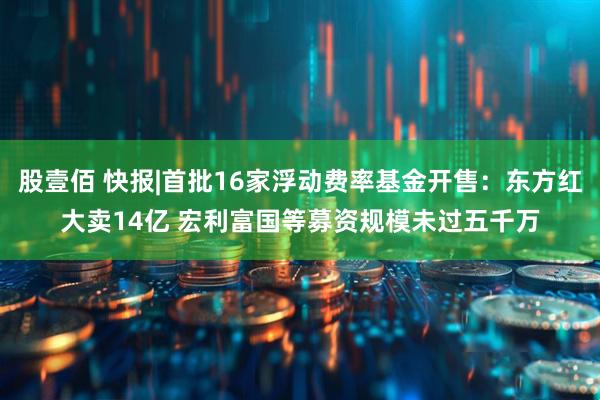 股壹佰 快报|首批16家浮动费率基金开售：东方红大卖14亿 宏利富国等募资规模未过五千万