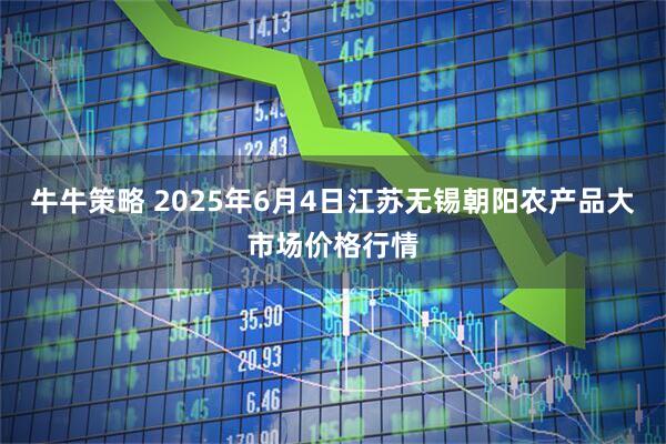 牛牛策略 2025年6月4日江苏无锡朝阳农产品大市场价格行情