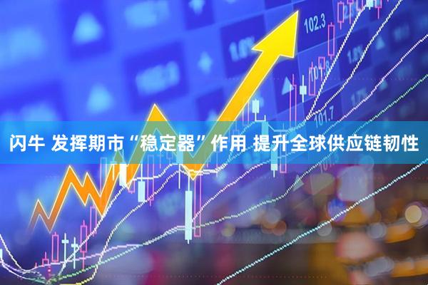闪牛 发挥期市“稳定器”作用 提升全球供应链韧性