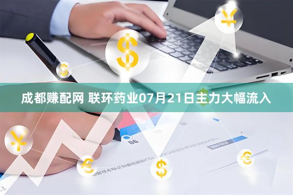 成都赚配网 联环药业07月21日主力大幅流入
